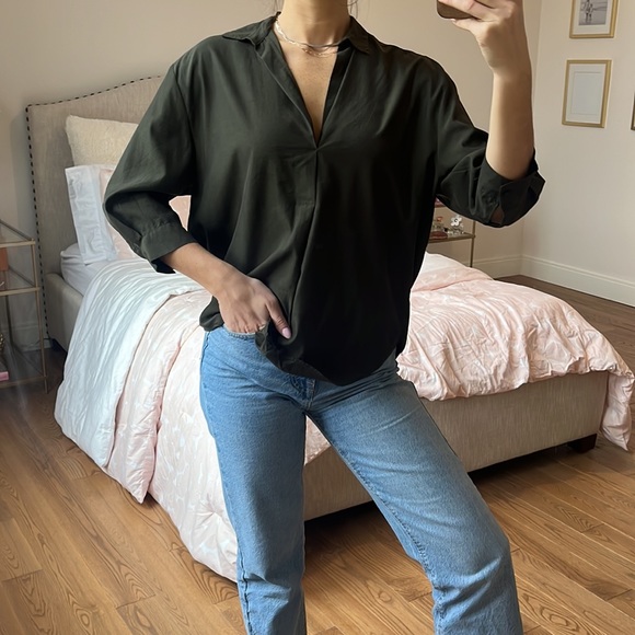 Zara long sleeve blouse size medium - Picture 8 of 11